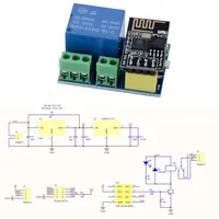 ESP8266 Módulo de Relé WiFi, Interruptor de Control Remoto para Casa Inteligente, Aplicación de Teléfono, 5V, ESP01, Módulo de Wifi Inalámbrico, 1 Unidad, 2 Unidades, 1 Unidad, 1 Unidad, 2 Unidades