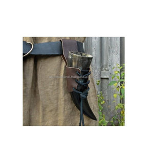 ควายธรรมชาติดื่มฮอร์นสีดำและสีน้ำตาลพร้อมขาตั้งฮอร์นขนาดที่กำหนดเองขายดีที่สุดสำหรับการใช้เครื่องดื่ม - Product Image 3