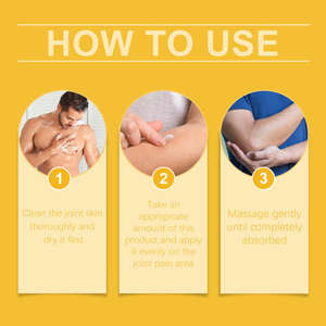 Crème de massage au venin d'abeille South Moon pour le corps, les épaules, le cou, les articulations et les douleurs osseuses, accessoires de rééducation sportive - Product Image 5