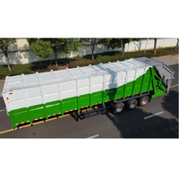 Müllverdichter-LKW-Herstellung Direkte Mülls ammel ausrüstung 45cbm Gebrauchtwagen motoren Müll verdichtung maschine