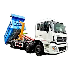 8X4 Dongfeng Waste Collector Hook Arm Lift Garbage Truck