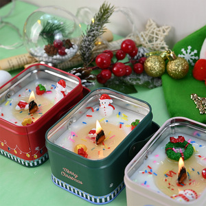 <span class=keywords><strong>Velas</strong></span> Aromáticas de Cera de Soja Hechas a Mano de Marca Privada, <span class=keywords><strong>Velas</strong></span> Perfumadas de Lujo Personalizadas, Juegos de Regalo en Frascos Metálicos - Product Image 3