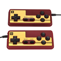 Offre Spéciale classique rouge et blanc 8 bits Console de jeu vidéo FC Game Stick Console intégrée 500 jeux rétro pour FC