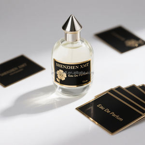 Vente d'usine : Étiquette métallique de luxe pour bouteille de vin, étiquette métallique personnalisée pour flacon de parfum avec design vintage, OEM/ODM acceptés - Product Image 5