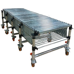 NaiLi toptan elektriksiz yerçekimi galvanizli konveyör paslanmaz çelik ayarlanabilir rulo yükleme ve boşaltma için konveyör - Product Image 1
