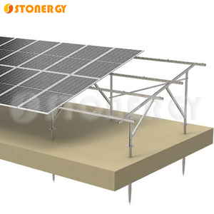 Système de montage au sol en acier haute résistance avec résistance <span class=keywords><strong>à</strong></span> la corrosion pour les centrales solaires - Product Image 3