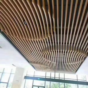 Mur-rideau en tube carré d'aluminium extrudé avec revêtement en fluorocarbone pour appartement - Product Image 2