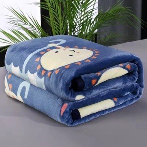 Плед из кораллового флиса HUIZHONG TEXTILE высокого качества, на заказ, зимний, теплый, мягкий, увеличенного размера, для всей семьи, для постельного белья, с принтом - Product Image 1