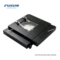 FUPTB-XW-B20-L0501-X60Y60 Plateformes motorisées de positionnement de haute précision à réglage d'axe de 60 mm en alliage d'aluminium, garantie 1 an pour microscopes