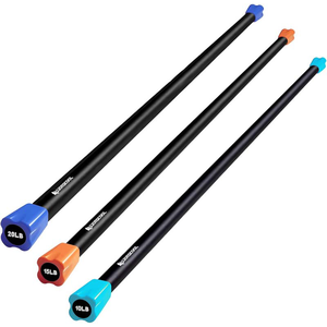 Besay ציוד אימון כושר גופני עמיד מספר רב של אימון משוקלל ברים נירוסטה ו-פו - Product Image 2