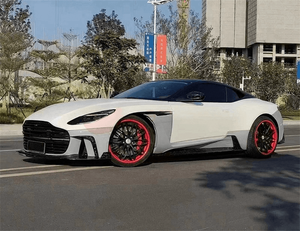 Piezas de Automóvil para <span class=keywords><strong>Aston</strong></span> <span class=keywords><strong>Martin</strong></span> Db11, Fibra de Carbono, Estilo M, Parachoques Delantero y Trasero, Alerón, Faldones Laterales, Kit de Carrocería - Product Image 5