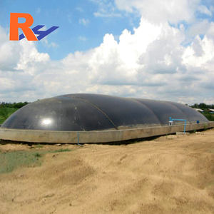 Digestor do biogás HDPE Liner1mm 1.5mm HDPE Geomembrana Hdpe para Digestor Contenção de Resíduos Orgânicos Lagoas Lagoa Forro - Product Image 2