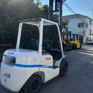 Chariot élévateur diesel d'occasion TCM FD25T3, fabrication japonaise, haute efficacité, capacité de 3 à 7 tonnes - Product Image 1