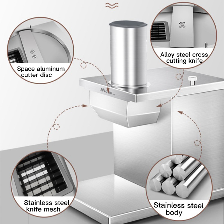 industrial vegetable dicer machine