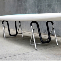 Ican KR-02 Support pliable en alliage d'aluminium en forme de M pour SUP, planche à pagaie portable, planche de surf, kayak, support de rangement et d'exposition 1KG