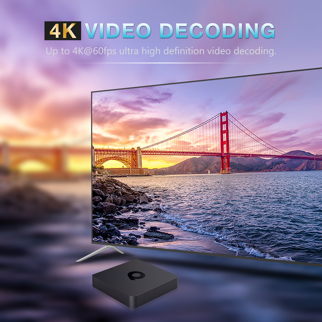 Black Q1 Streaming TV Box Android 10 Allwinner H313 Quad Core 4K 1GB/2GB+8GB/16GB TV Box 2.4G+5G WiFi BT Dual USB Home Media Box