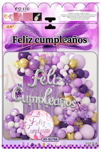 Globo de látex de fiesta de cumpleaños español de fábrica Huaien para decoración de escena interior forma de numeración para eventos - Product Image 6