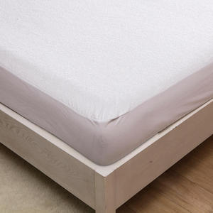 Mattress Protector Waterproof <strong>Cot</strong> Sheet Terry Cloth Wholesale 100% Cotton Simple Solid Knitted Grade a <strong>Baby</strong> <strong>Quilts</strong> &amp; Bed Covers - Product Image 3