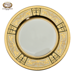 Juego de Tazas de Café y Té de Porcelana Fina de Lujo Personalizado de 24 Piezas con Decoración Dorada en Relieve de Alta Calidad para 6 Personas - Product Image 3