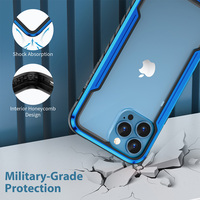 Vente en gros, offre spéciale, étui métallique antichoc pour protection d'appareil photo PC TPU pour iPhone 15 14 13 Pro Max