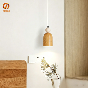 Lustre en pierre de travertin jaune Japandi, style Wabi Sabi, petite lampe suspendue <span class=keywords><strong>pour</strong></span> restaurant, café, comptoir, bar, luminaires suspendus - Product Image 4