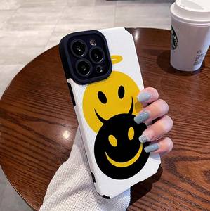 Cartone animato divertente disegno di <span class=keywords><strong>emoji</strong></span> stampa morbida custodia per telefono cellulare in pelle TPU per Iphone 17 8 X Xr Xs 11 12 13 14 15 16 Pro Max - Product Image 6