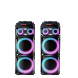 Đôi 12 inch xu hướng sản phẩm bass loa xe đẩy với Micro không dây sử dụng ngoài trời - Product Image 1