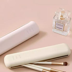 Custom Logo Soft Silicone <b>Makeup</b> <b>Brush</b> Travel <b>Case</b> Custom Travel Cosmetic <b>Brush</b> Holder Washable <b>Makeup</b> Tool Organizer for Travel - Product Image 4