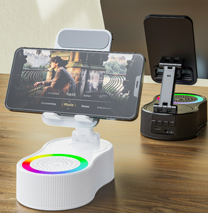 Điện thoại đứng với loa bluetooth 360 ° xoay thiên thần có thể điều chỉnh điện thoại di động chủ với HD âm thanh stereo - Product Image 2