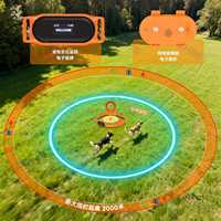 Localisateur d'animaux de compagnie 4G étanche en ABS+Silicone avec suivi de santé, collier anti-perte pour chat et chien, clôture électronique