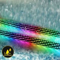 2 pièces 1FT 2FT 3FT Chase Whip Light LED à LED à effet de poursuite, avec contrôle par application et télécommande, à ressort, ultra-lumineux et puissant, pour UTV ATV, antenne, mât de drapeau