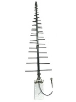 Antenne Yagi de récepteur de connecteur de Type F d'antenne à haute rentabilité pour la réception de Signal TV 698-2700MHz