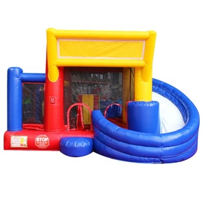 Hot bán 13x17x17 'nhảy Giường trẻ em trượt MOONWALK <span class=keywords><strong>Inflatable</strong></span> không khí Bouncer <span class=keywords><strong>bouncy</strong></span> <span class=keywords><strong>Combo</strong></span> với Twister trượt - Product Image 1