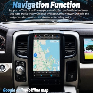 Autoradio Android 15 pour Dodge RAM 1500/2500 2014-2018, écran 13 pouces, GPS, WiFi, 4G, haut-parleur/microphone intégrés - Product Image 3