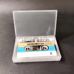 Cinta de Audio Transparente en Blanco de 60 Minutos, Tipo Normal, para Grabación DIY, Decoración Vintage para el Hogar, Reproductor de Música Retro, Carcasa de Plástico Duro - Product Image 3