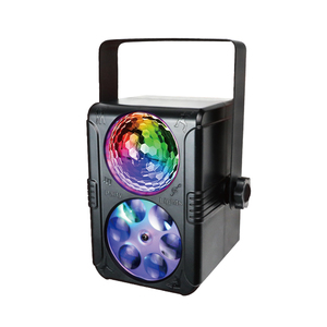 YSH Bola de discoteca <span class=keywords><strong>DJ</strong></span> <span class=keywords><strong>Rave</strong></span> Luces de escenario Control remoto activado por sonido Luces láser de Navidad para Club Bar Fiestas Baile de vacaciones - Product Image 2