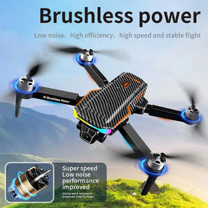 Cao-def sợi carbon F168 động cơ không chổi than <span class=keywords><strong>Quadcopter</strong></span> 4K HD Máy ảnh quang học dòng chảy trở ngại tránh 4km chụp ảnh trên không bay không người lái - Product Image 3