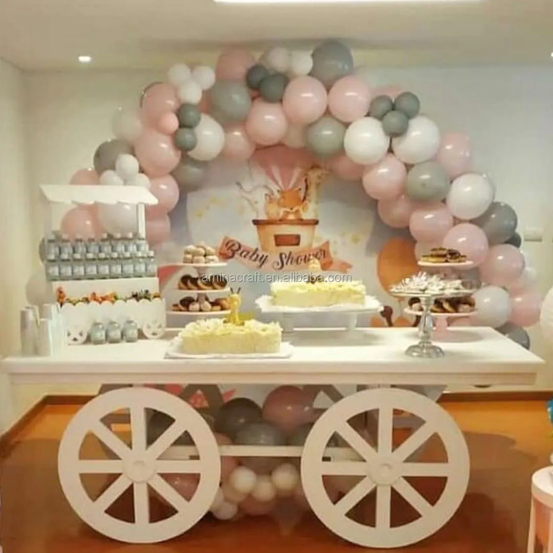 Амина Craft Свадебные украшения конфетная Тележка колеса для вечеринки; Для праздника