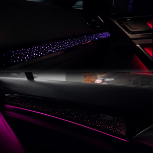 Éclairage d'ambiance intérieur de voiture SJC 64 couleurs pour Volkswagen <span class=keywords><strong>Golf</strong></span> <span class=keywords><strong>7</strong></span> MK7 2014-2020, style ciel étoilé, kit d'éclairage LED automatique pour mise à niveau - Product Image 2