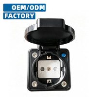 Adaptateur 16A 250V Type 2 Trans Tech, adapté pour Honda V2L, Toyota BYD V2L, utilisé pour la décharge V2L, adaptateur GBT vers Schuko