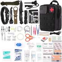Trousse de premiers soins de survie trousse de premiers soins extérieure pour la randonnée chasse camping en cas de catastrophe
