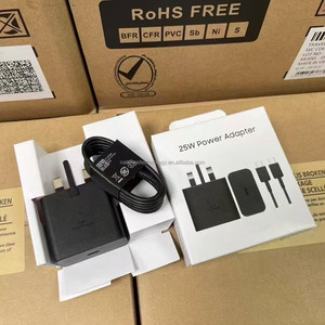 Venta al por mayor de <span class=keywords><strong>cargador</strong></span> USB C de <span class=keywords><strong>25</strong></span> W con cable tipo C 3A, adaptadores de corriente de <span class=keywords><strong>25</strong></span> vatios para <span class=keywords><strong>Samsung</strong></span> S24 S25 Ultra, enchufe del Reino Unido, PD, 2, 2, 2 - Product Image 1