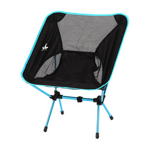 Chaise pliante de camping et de pêche ultralégère en aluminium, portable, avec sac de transport - Product Image 2