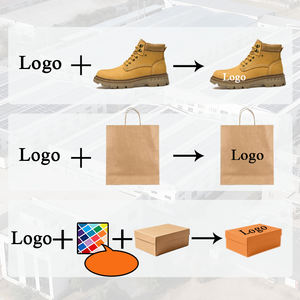 Botas de Trabajo para <span class=keywords><strong>Hombre</strong></span> Fabricadas en Fábrica con Parte Superior de Cuero Genuino Transpirable y Resistente a los Pinchazos y Forro de Malla - Product Image 6