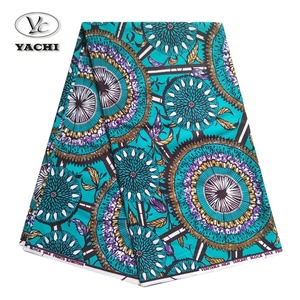 Yachitex Nouveau Modèle Imprimé Wax Africain Ankara Tissu Coton Imprimé pour Vêtement - Product Image 2