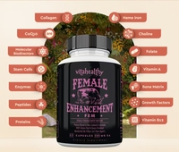 Capsules de fertilité féminine végétaliennes à marque privée OEM/ODM, complément d'amélioration hormonale pour femmes, approvisionnement direct usine