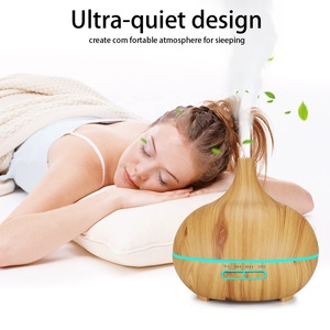 Diffuseur de parfums, aromathérapie, huile essentielle, humidificateur d'arômes, diffuseur à nébulisation en bambou, <span class=keywords><strong>nébulisateur</strong></span> d'arômes frais - Product Image 2