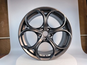 Cerchio Xinlin 17 18 19 20 Pollici PCD5X110 ET35 Stile Clover Flow Forming Opaco da Corsa per Auto Passeggeri <span class=keywords><strong>Alfa</strong></span> <span class=keywords><strong>Romeo</strong></span> Giulia <span class=keywords><strong>Stelvio</strong></span> - Product Image 3