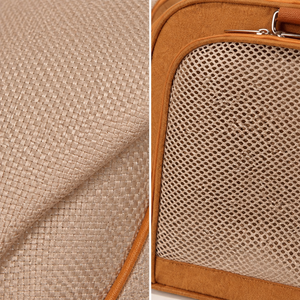 Sac à dos de transport pour chat pliable à double expansion, respirant, en tissu Oxford et maille, sac de <span class=keywords><strong>voyage</strong></span> pour animaux de compagnie, à porter à la main ou à l'épaule, pour chats de 3 à 5 kg - Product Image 4