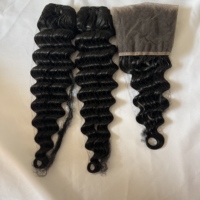 Cabello Rizado Birmano Natural Suave, Extensiones de Cabello Humano Vietnamita con Rizos Kinky, Cabello Virgen 100% Sin Procesar, Doble Trama